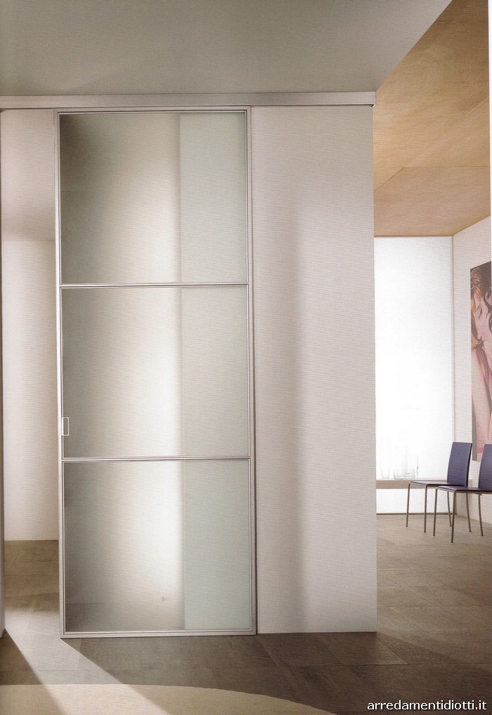 Next porta scorrevole soffitto acidato tr